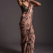 copper-peach-saree-in-satin-with-floral-print-and-olive-sequins-embellished3.webp