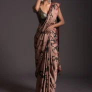 copper-peach-saree-in-satin-with-floral-print-and-olive-sequins-embellished4.webp
