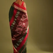 cypress-green-saree-in-tussar-silk-with-gold-and-red-woven-border-and-striped-pallu2.webp