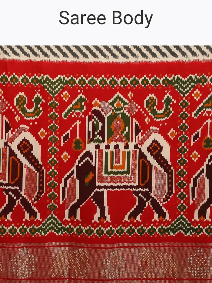red_saree_in_silk_with_multi_colored_patola_print5.webp